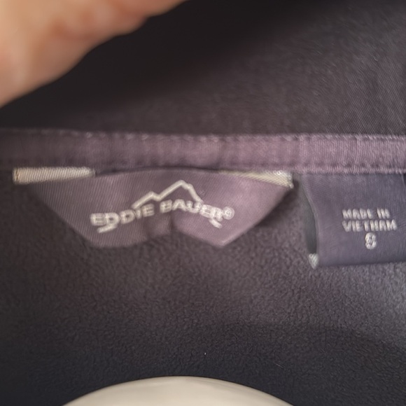 NWT WOMEN’S EDDIE BAUER SOFT SHELL JACKET ALL-CLIMATE SYSTEM. BLACK SIZE SMALL - Picture 3 of 5